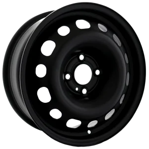 Envy Wheels – NX4 STEEL WHEEL – Black – 16″x6.5″ 45mm – All weather Wheels – NX41646